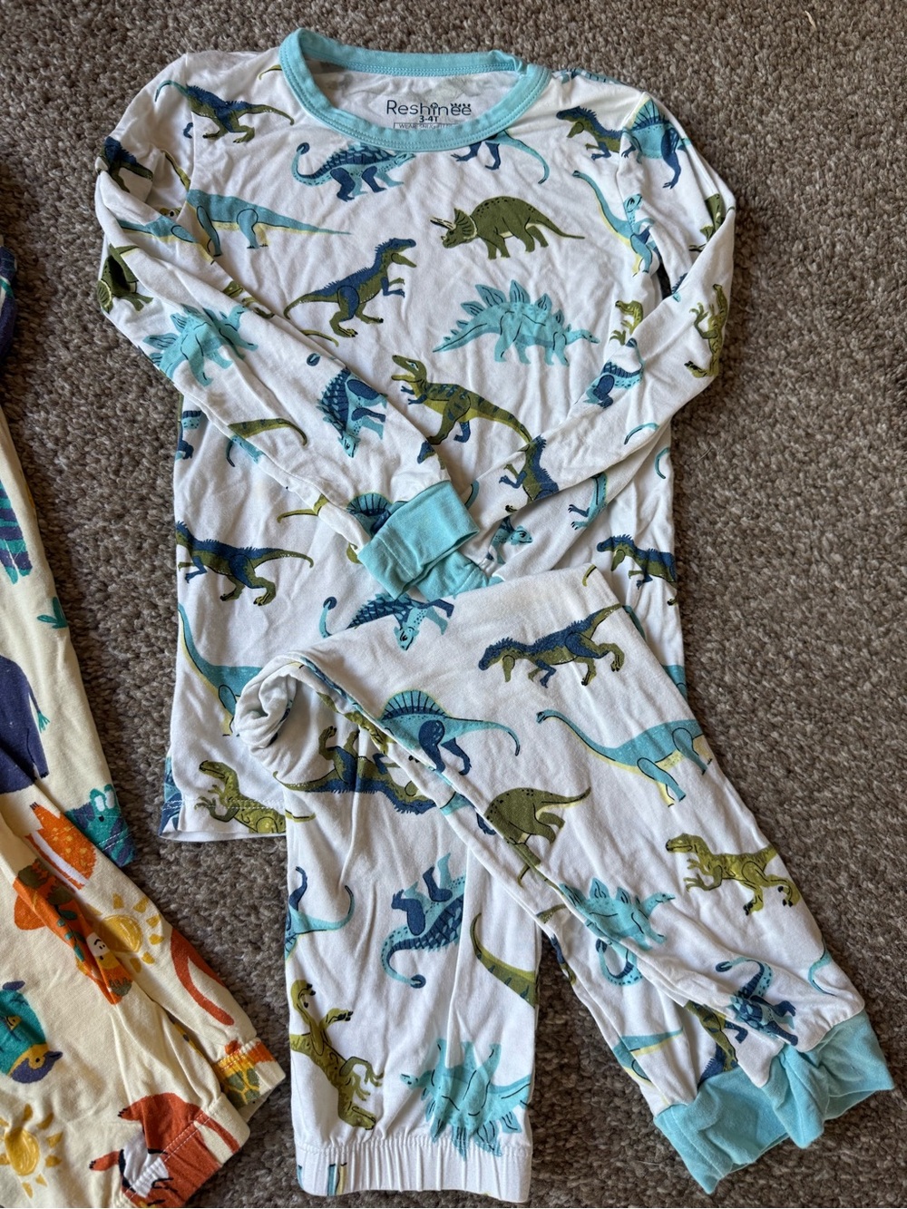 Set of 2 Bamboo Viscose Pajama Sets (3T) - Picture 2 of 7